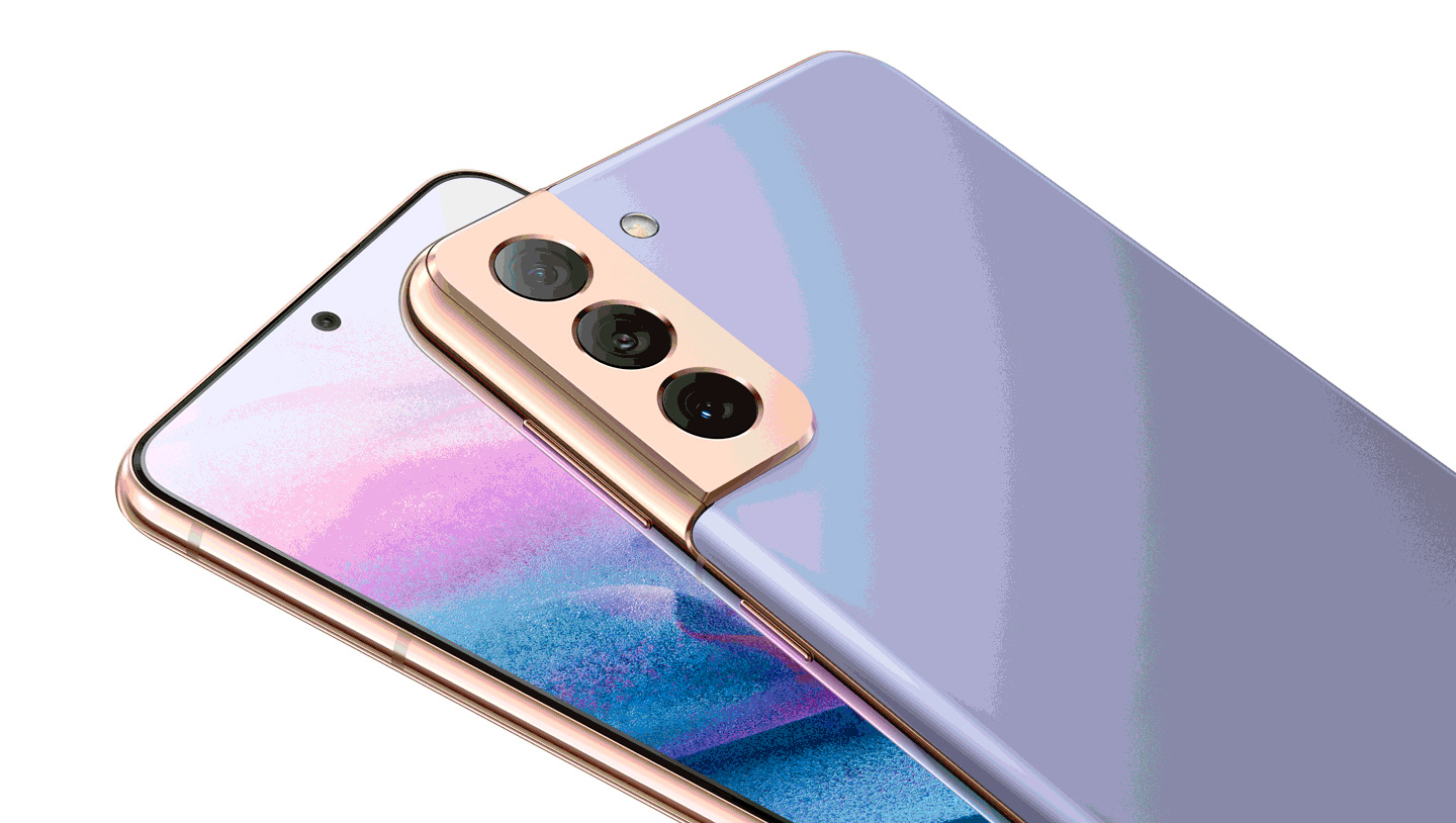 Smartphone Samsung Galaxy S21 5G 128GB 8GB RAM Tela de 6,2 Câmera Tripla Traseira 12MP + 64MP + 12MP Frontal de 10MP Bateria de 4000mAh Cinza